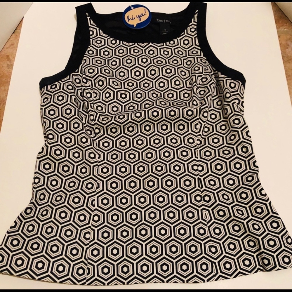 📦White House Black Market-sleeveless top